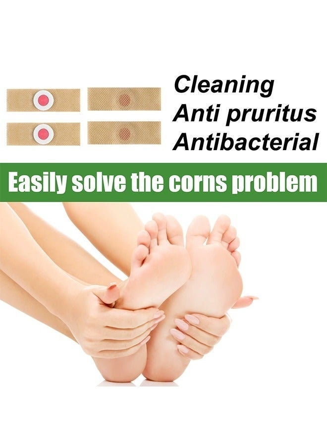 EELHOE 30 Pcs Wart Removal Pads, Treatment Relief Corn Pain and Foot Care, Clean Anti-Itting and Antibacterial Patches - Image 5